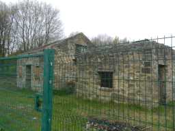 Oblique view of Black Boy Stables & Outbuildings, Shildon taken from front right angle April 2016